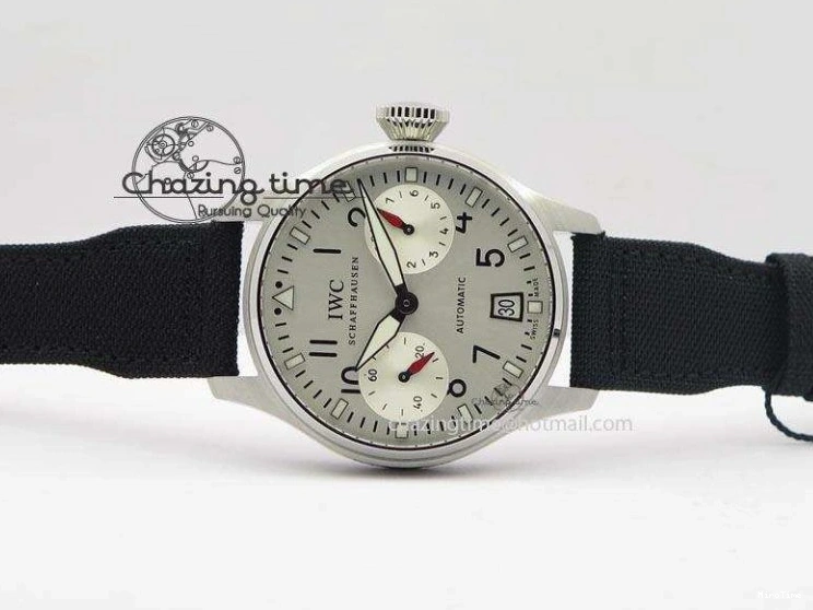 MIROTIME 0318 Big Pilot Real PR IW500432 DFB Limited Edition ZF 1:1 Best Edition On Black Nylon Strap A Fashionable 7276